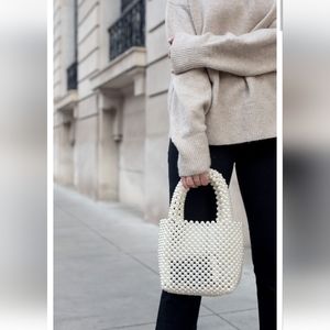 & Other Stories Faux Pearl Bag
